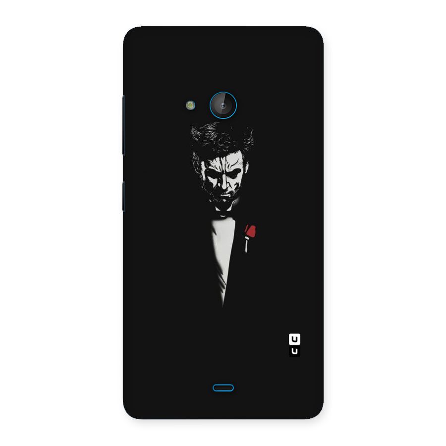 Rose Man Back Case for Lumia 540