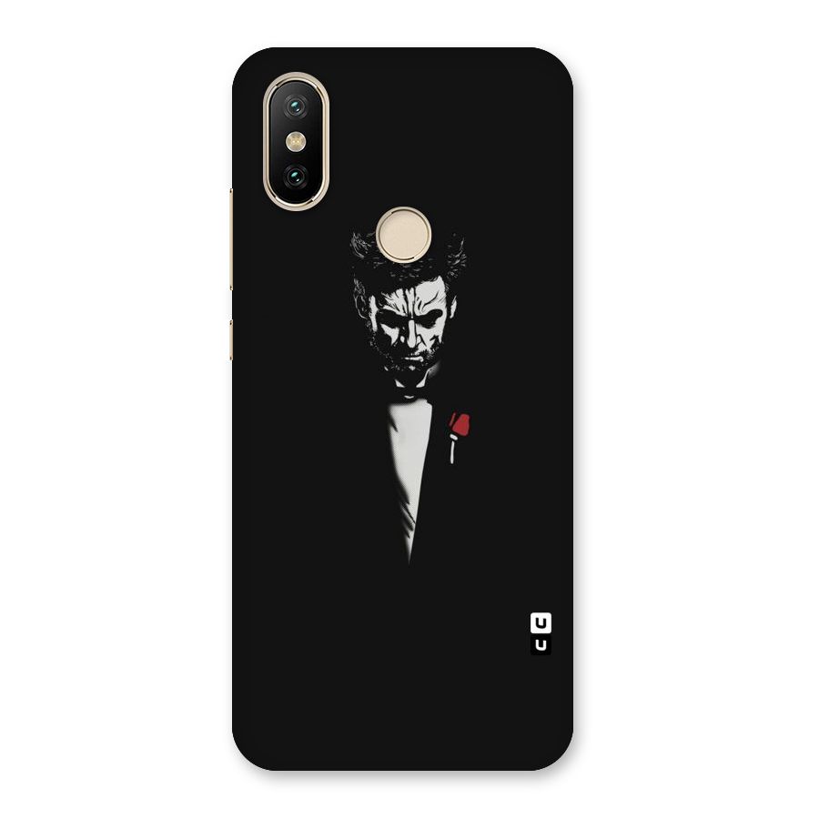 Rose Man Back Case for Mi A2
