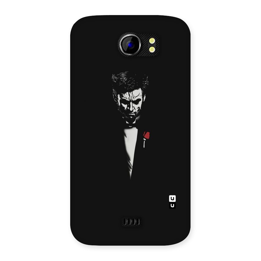 Rose Man Back Case for Micromax Canvas 2 A110
