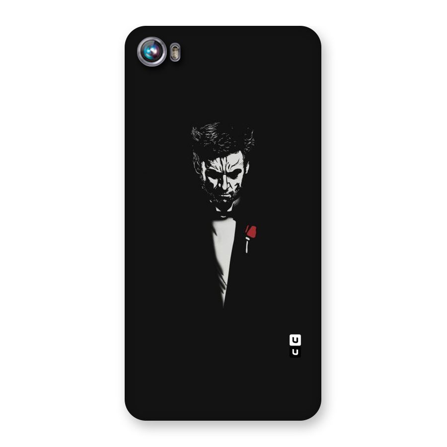 Rose Man Back Case for Micromax Canvas Fire 4 A107