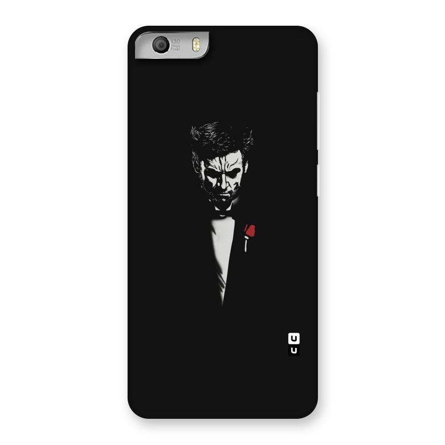 Rose Man Back Case for Micromax Canvas Knight 2