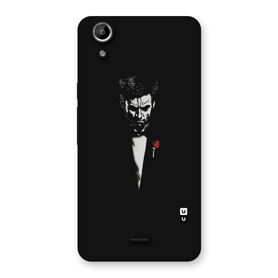 Rose Man Back Case for Micromax Canvas Selfie Lens Q345