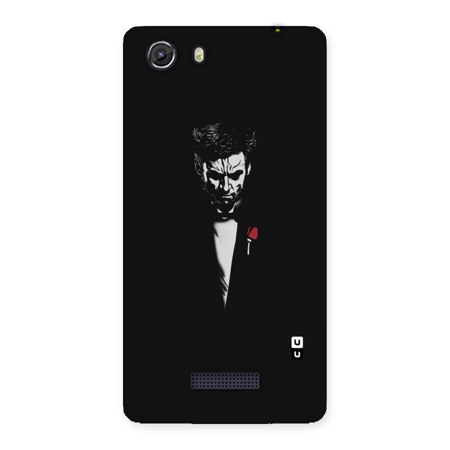 Rose Man Back Case for Micromax Unite 3