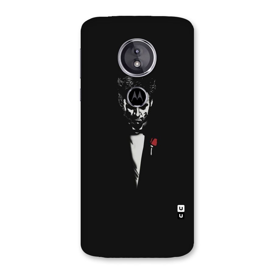Rose Man Back Case for Moto E5