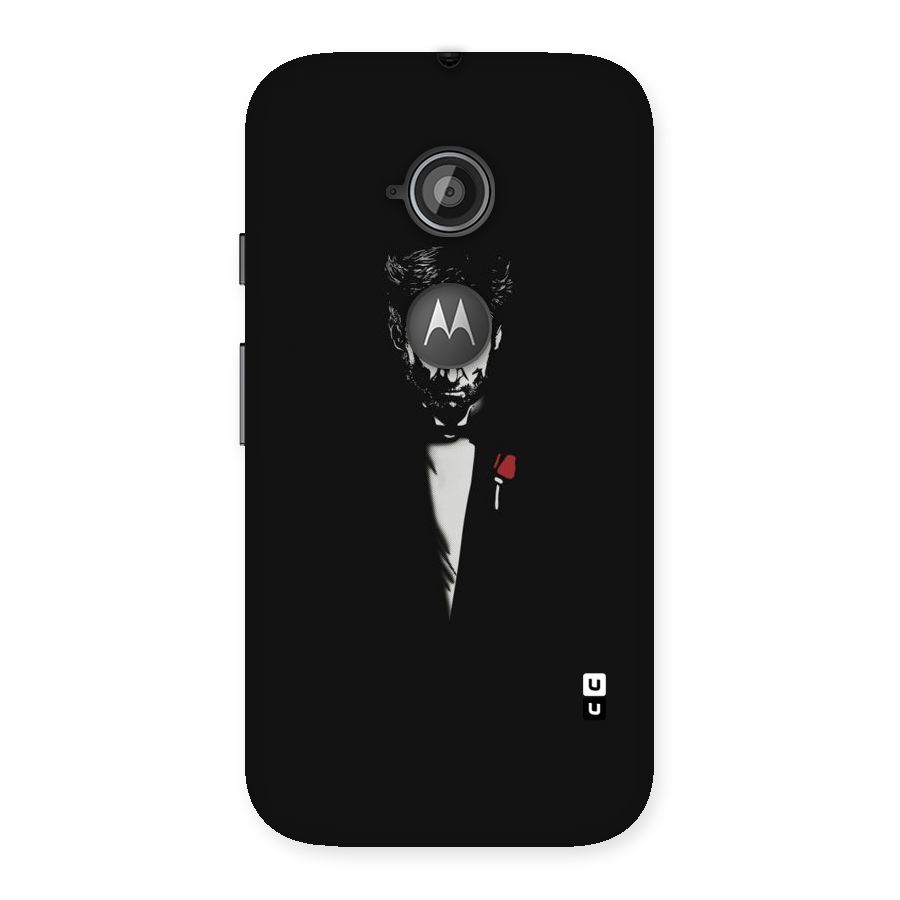 Rose Man Back Case for Moto E 2nd Gen
