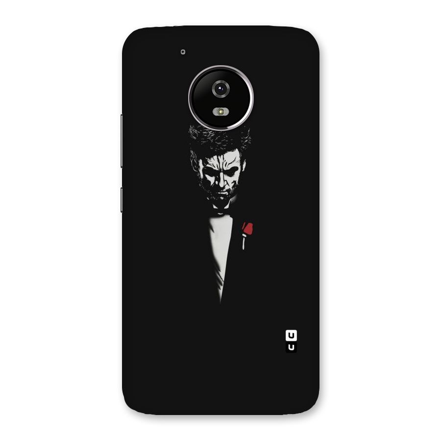 Rose Man Back Case for Moto G5