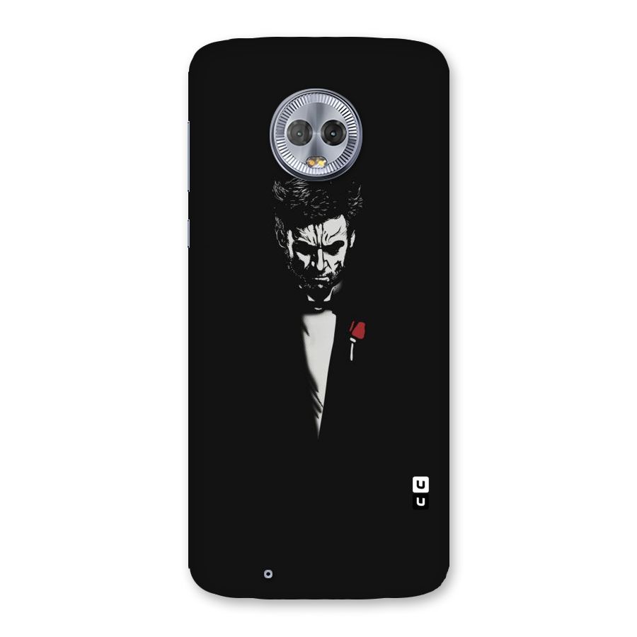 Rose Man Back Case for Moto G6