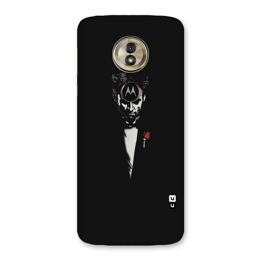 Rose Man Back Case for Moto G6 Play
