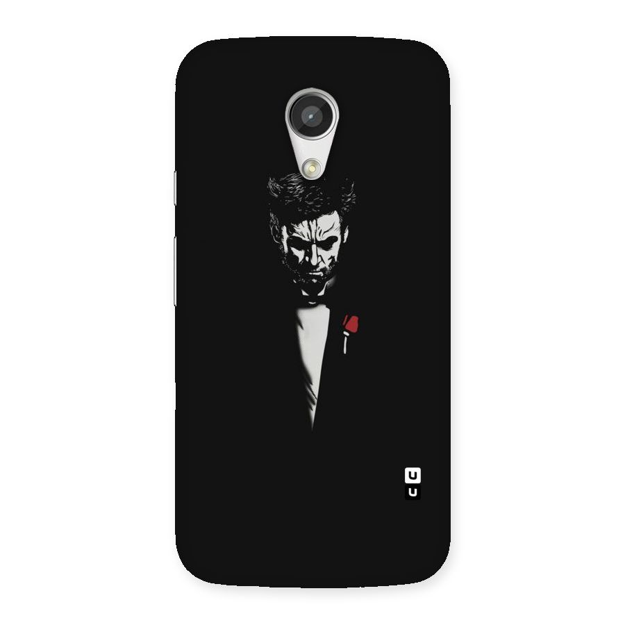 Rose Man Back Case for Moto G 2nd Gen