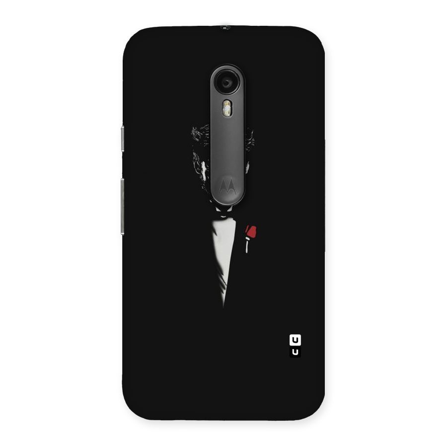 Rose Man Back Case for Moto G Turbo