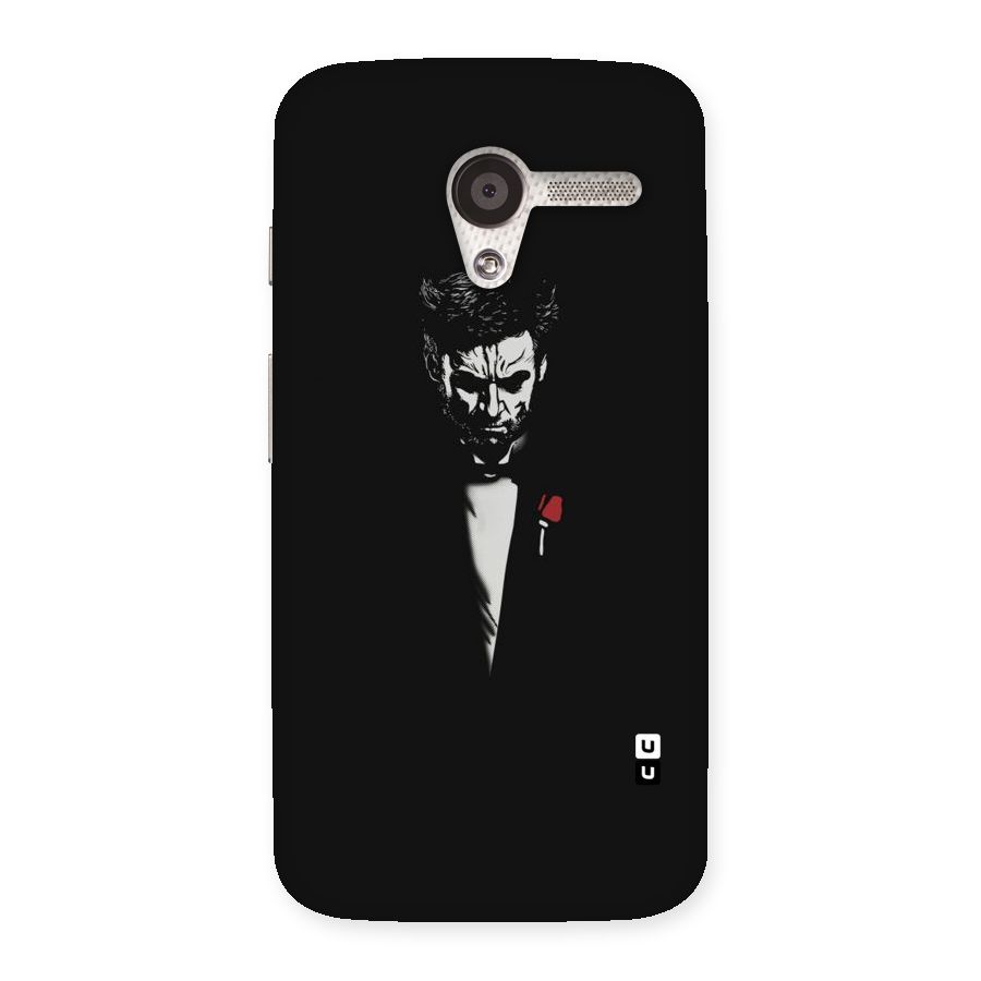 Rose Man Back Case for Moto X