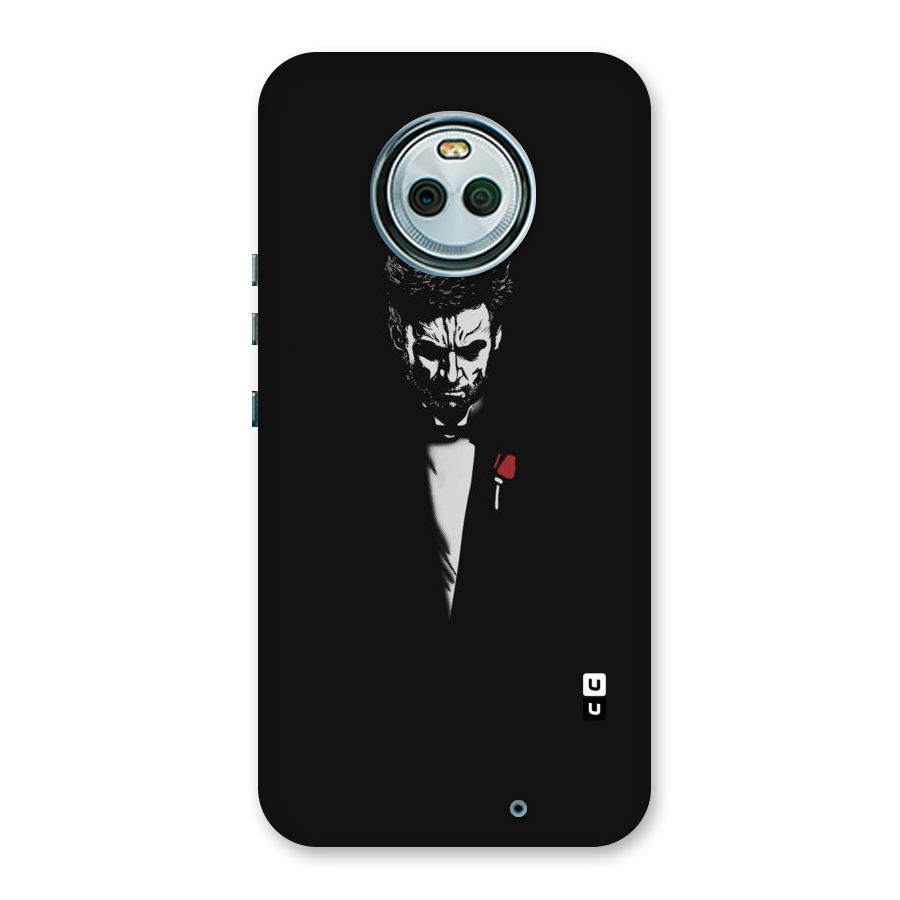 Rose Man Back Case for Moto X4