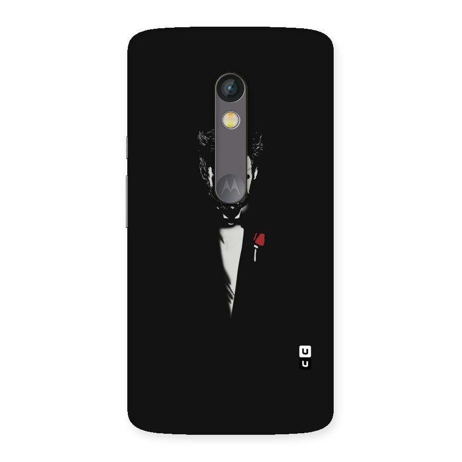 Rose Man Back Case for Moto X Play