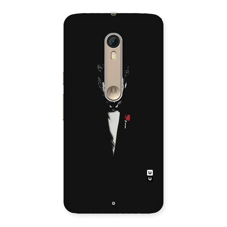Rose Man Back Case for Motorola Moto X Style