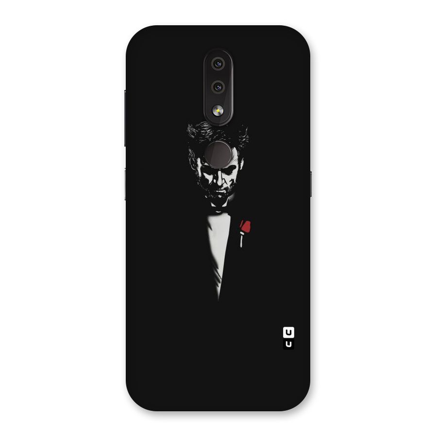 Rose Man Back Case for Nokia 4.2