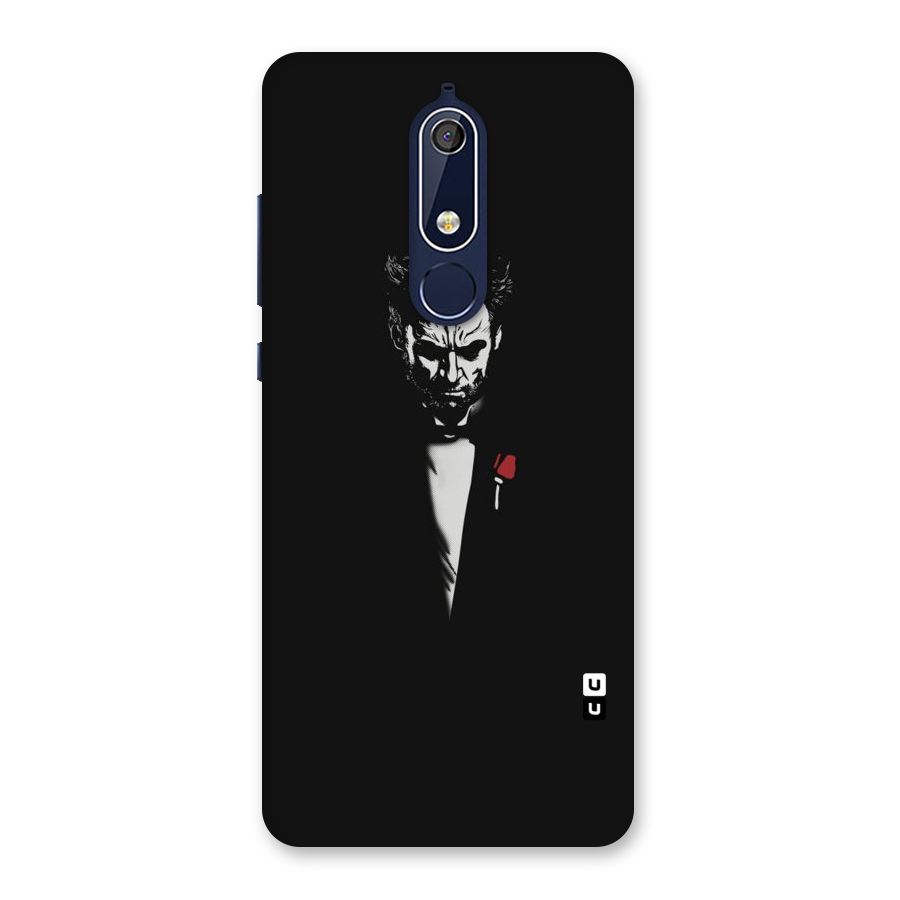 Rose Man Back Case for Nokia 5.1