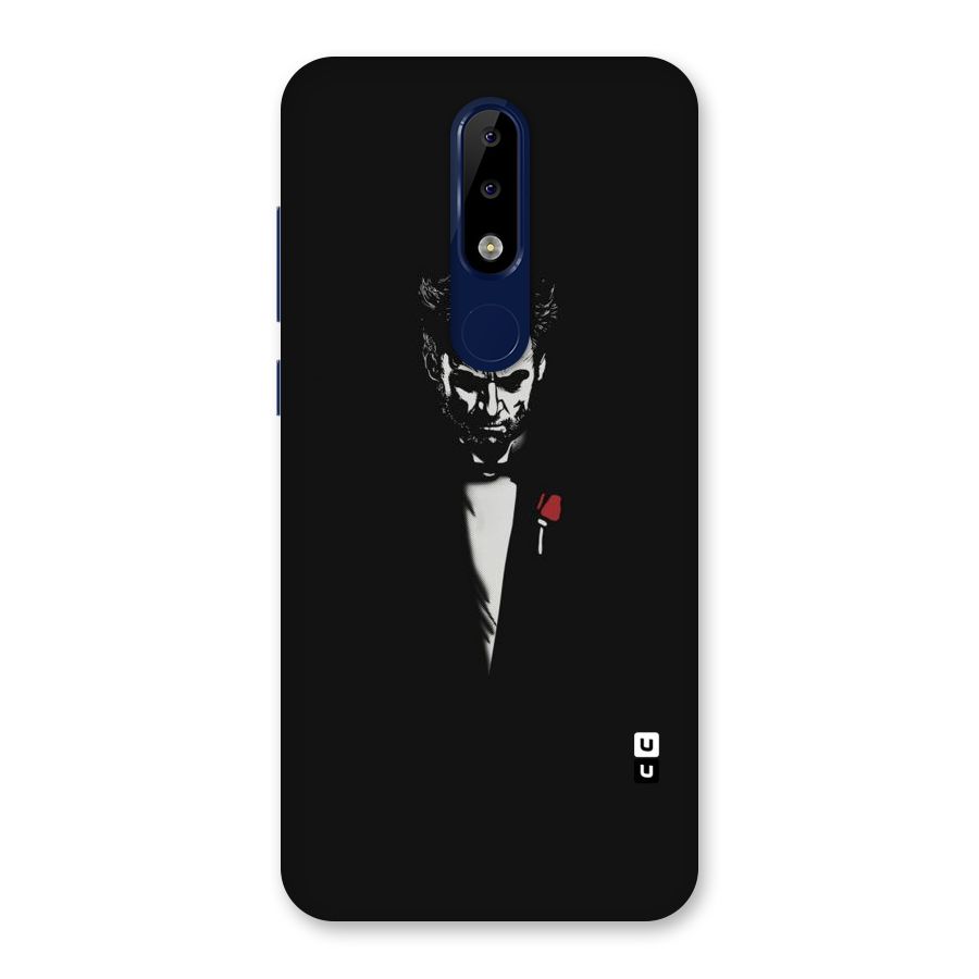 Rose Man Back Case for Nokia 5.1 Plus