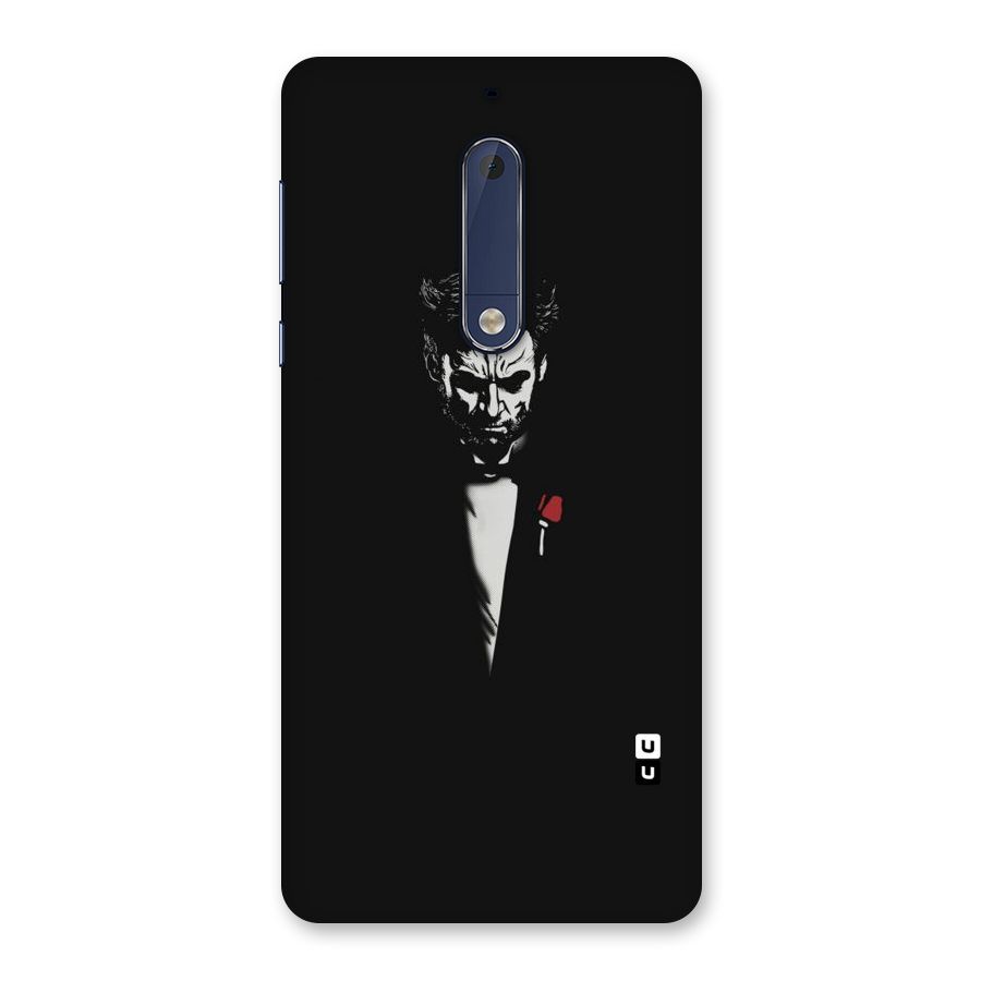 Rose Man Back Case for Nokia 5