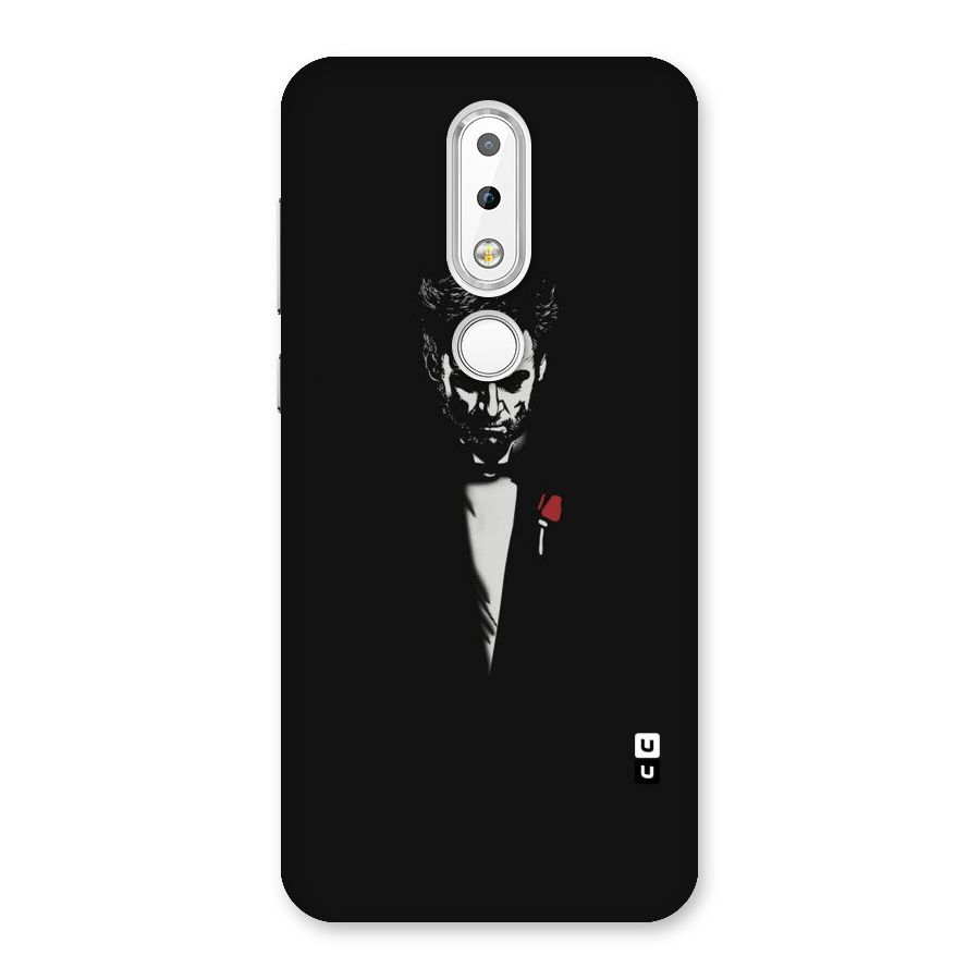 Rose Man Back Case for Nokia 6.1 Plus