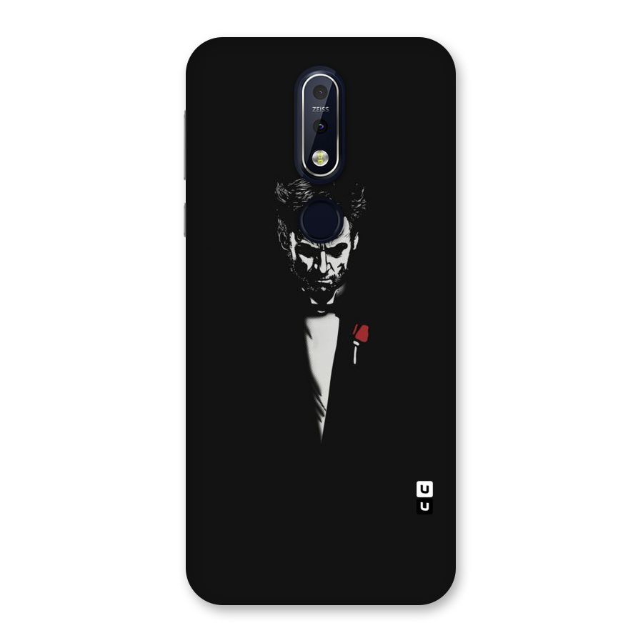 Rose Man Back Case for Nokia 7.1