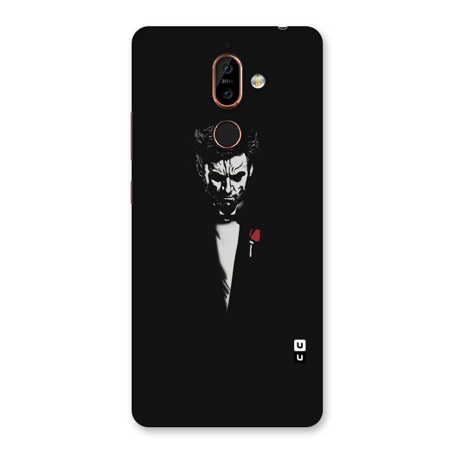Rose Man Back Case for Nokia 7 Plus