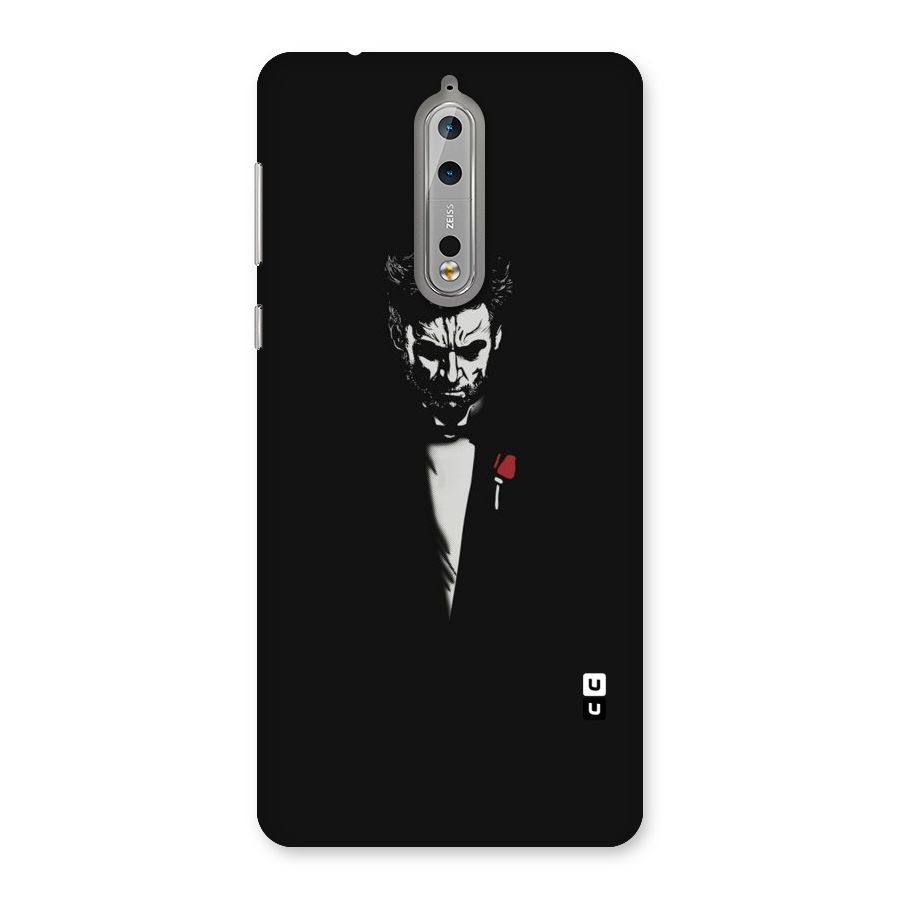 Rose Man Back Case for Nokia 8