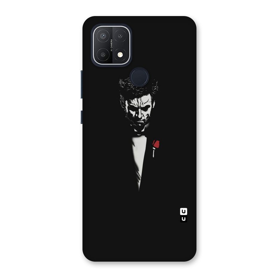 Rose Man Back Case for Oppo A15