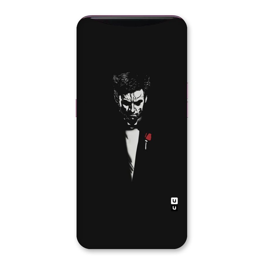 Rose Man Back Case for Oppo Find X