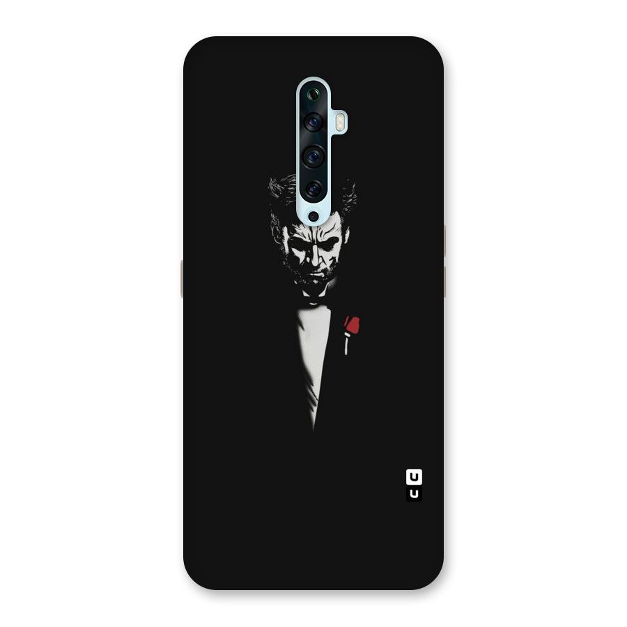 Rose Man Back Case for Oppo Reno2 F