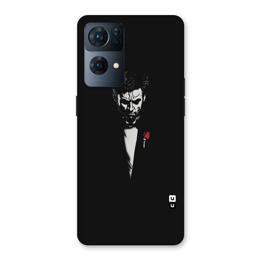 Rose Man Back Case for Oppo Reno7 Pro 5G