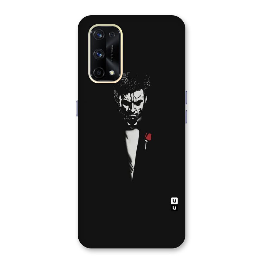 Rose Man Glass Back Case for Realme X7 Pro