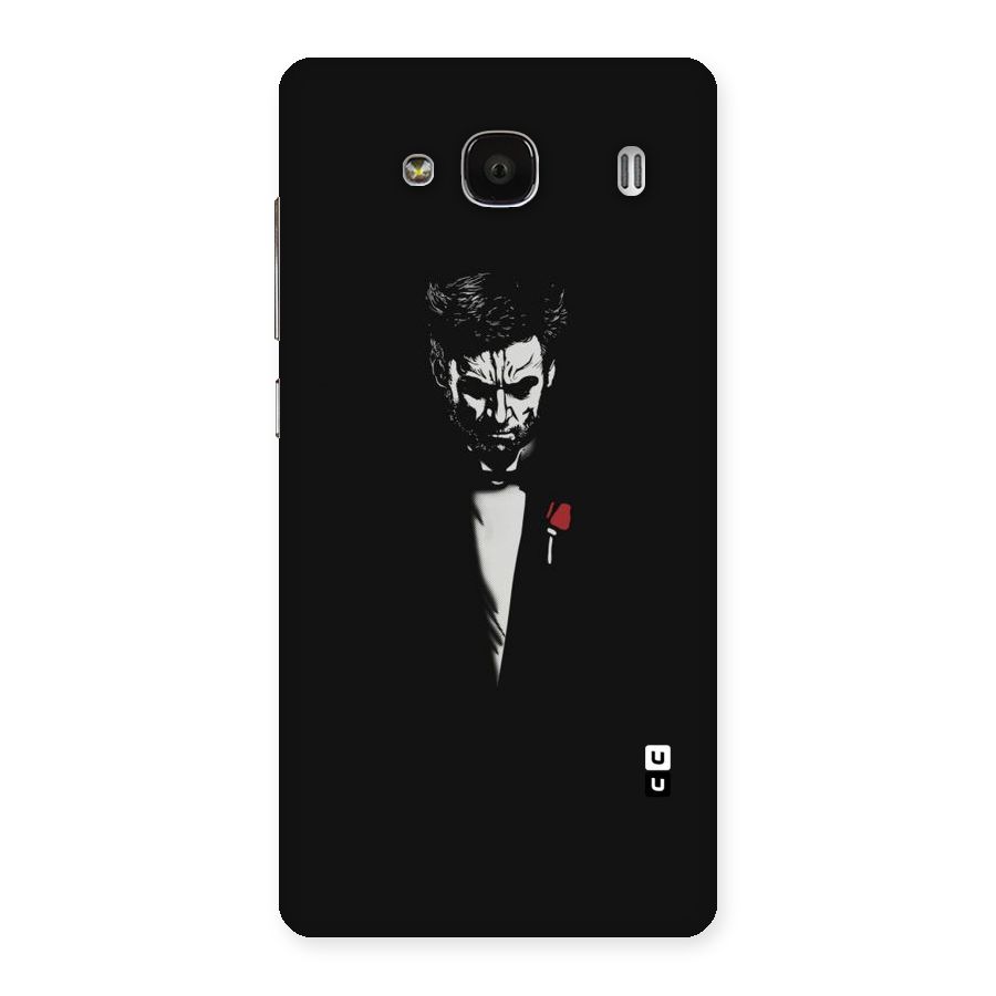 Rose Man Back Case for Redmi 2 Prime