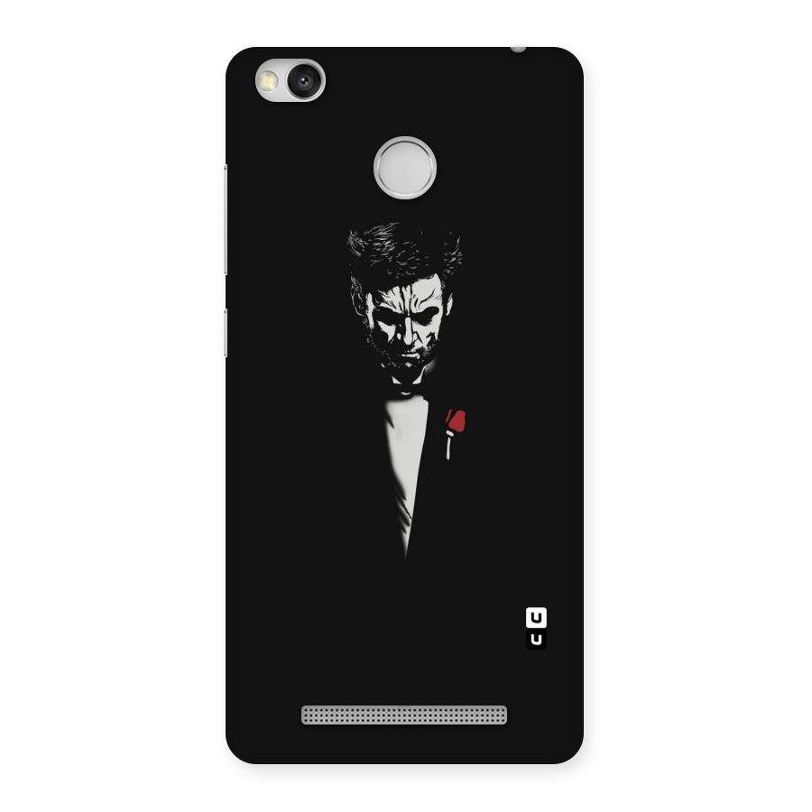 Rose Man Back Case for Redmi 3S Prime