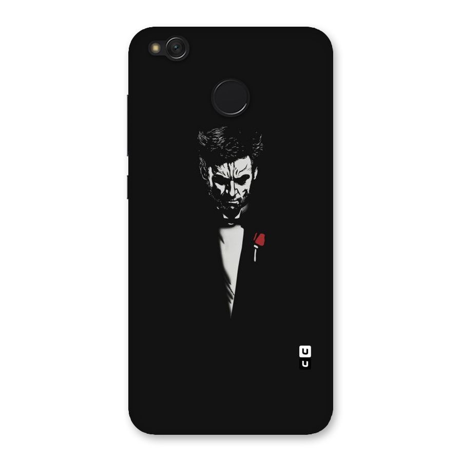 Rose Man Back Case for Redmi 4