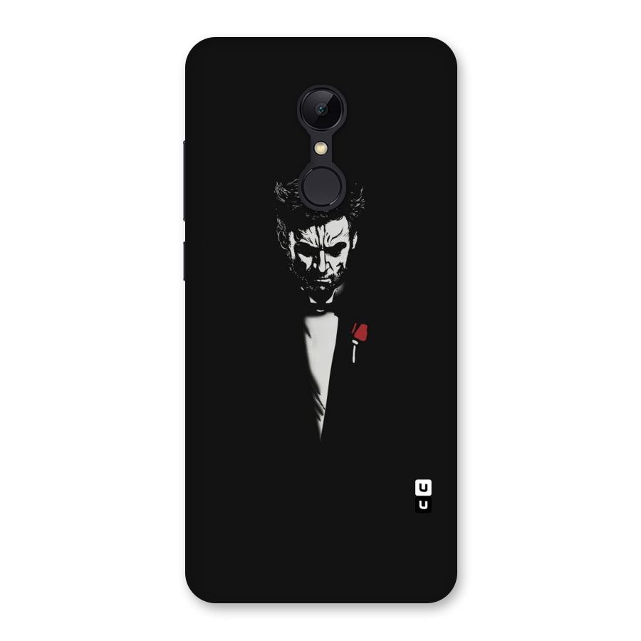 Rose Man Back Case for Redmi 5