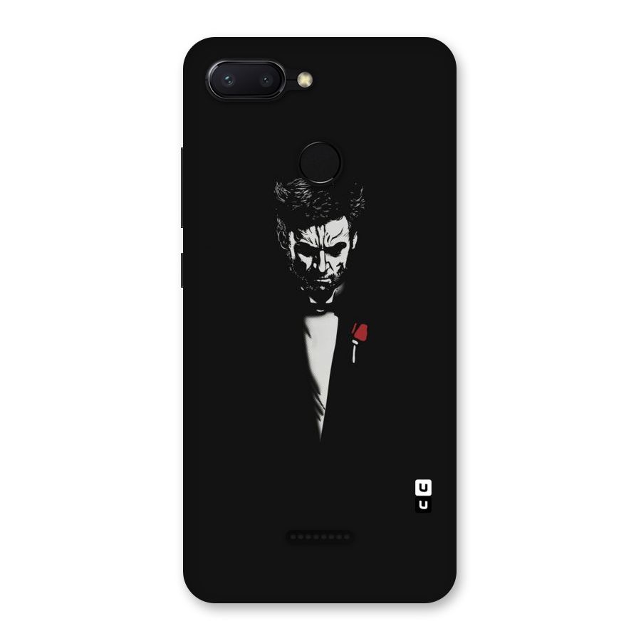 Rose Man Back Case for Redmi 6
