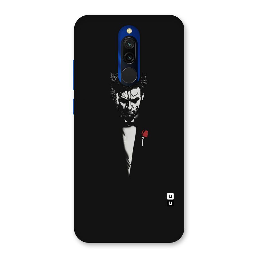 Rose Man Back Case for Redmi 8