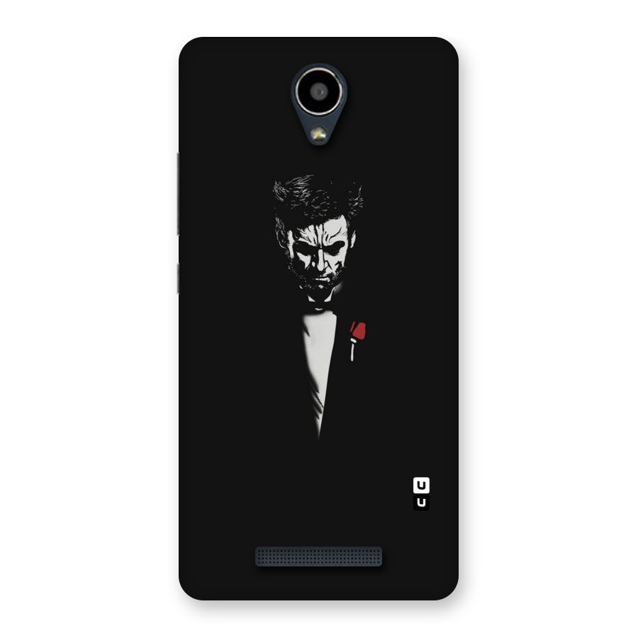 Rose Man Back Case for Redmi Note 2