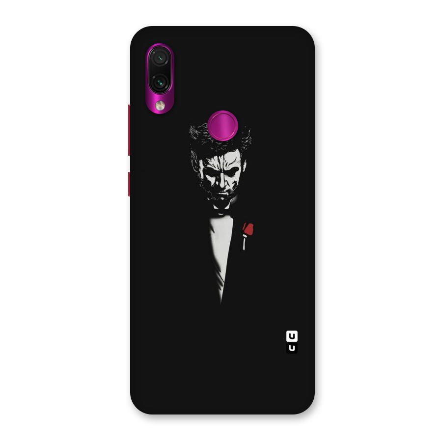 Rose Man Back Case for Redmi Note 7 Pro