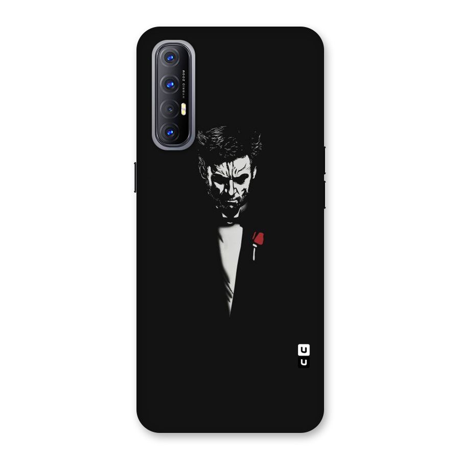 Rose Man Back Case for Reno3 Pro