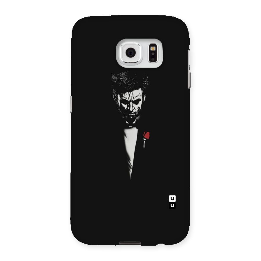 Rose Man Back Case for Samsung Galaxy S6