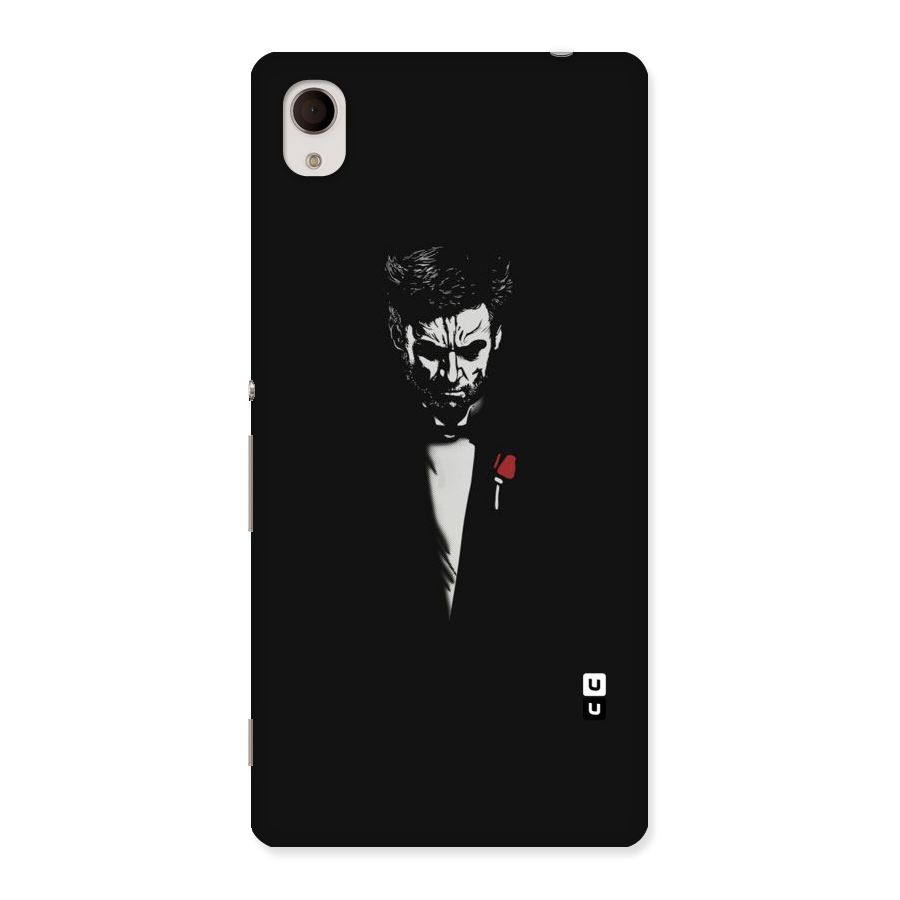 Rose Man Back Case for Sony Xperia M4