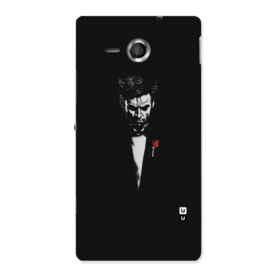 Rose Man Back Case for Sony Xperia SP