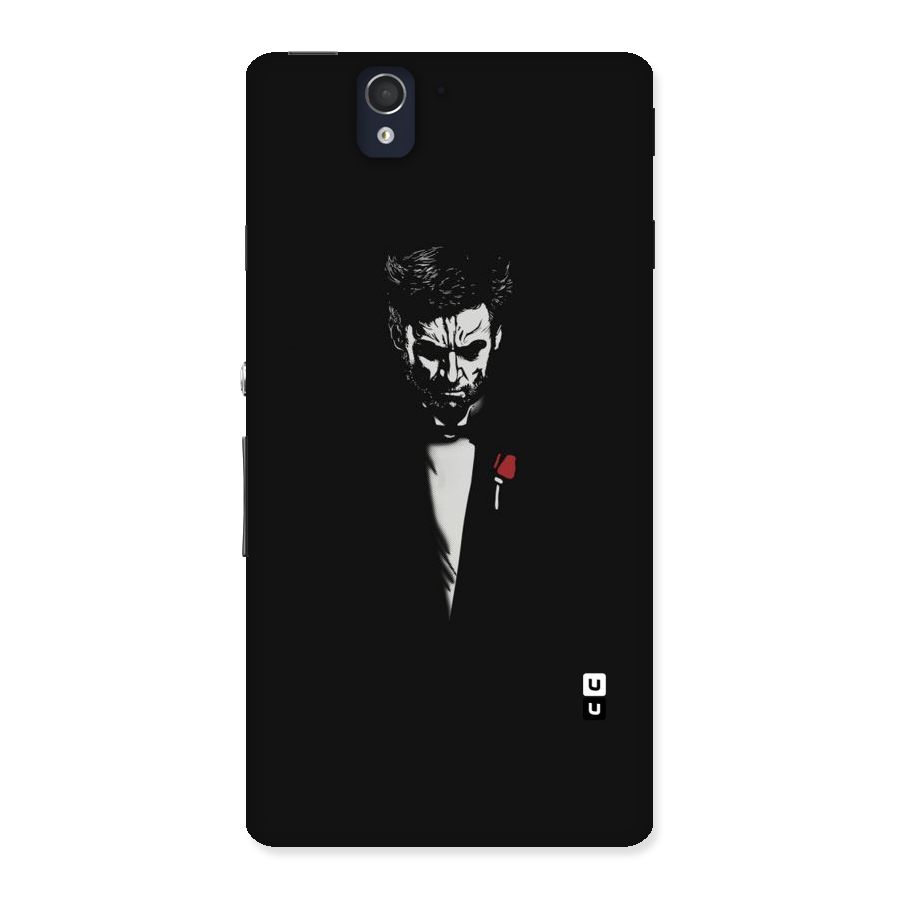 Rose Man Back Case for Sony Xperia Z