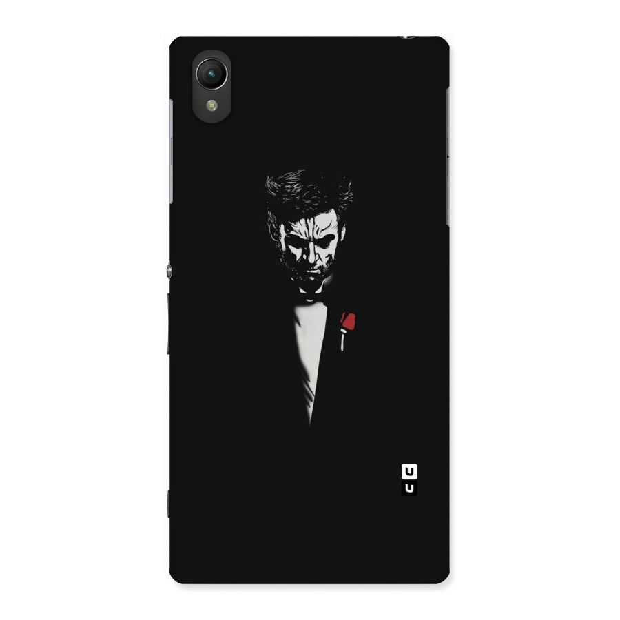 Rose Man Back Case for Sony Xperia Z1