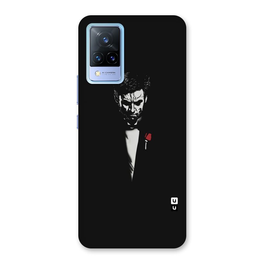 Rose Man Back Case for Vivo V21 5G