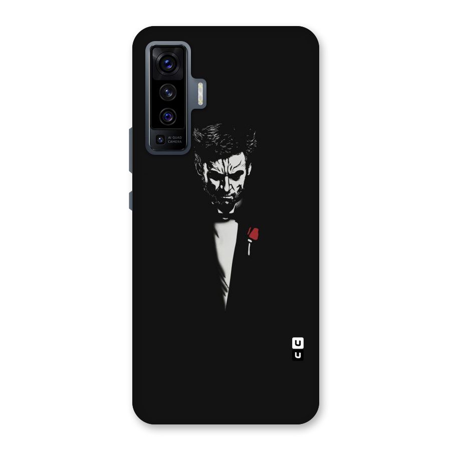 Rose Man Back Case for Vivo X50