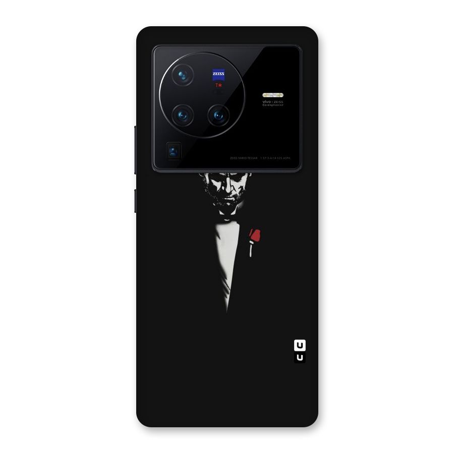 Rose Man Back Case for Vivo X80 Pro