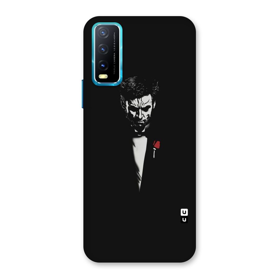Rose Man Back Case for Vivo Y20A