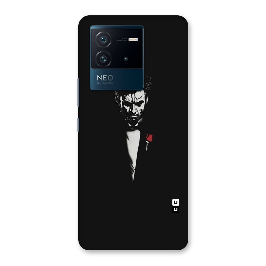 Rose Man Back Case for Vivo iQOO Neo 6 5G